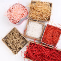 500G Each Pack Multi Color Wedding Companion Gift Box Candy Box Wrapping Shredded Paper Crinkle Cut Paper Shred Filler
