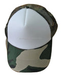 Hot Sale  Camo Design Mesh Foam Trucker Hat Adjustable Polyester Baseball Hat Fashion Hip Hop Hat