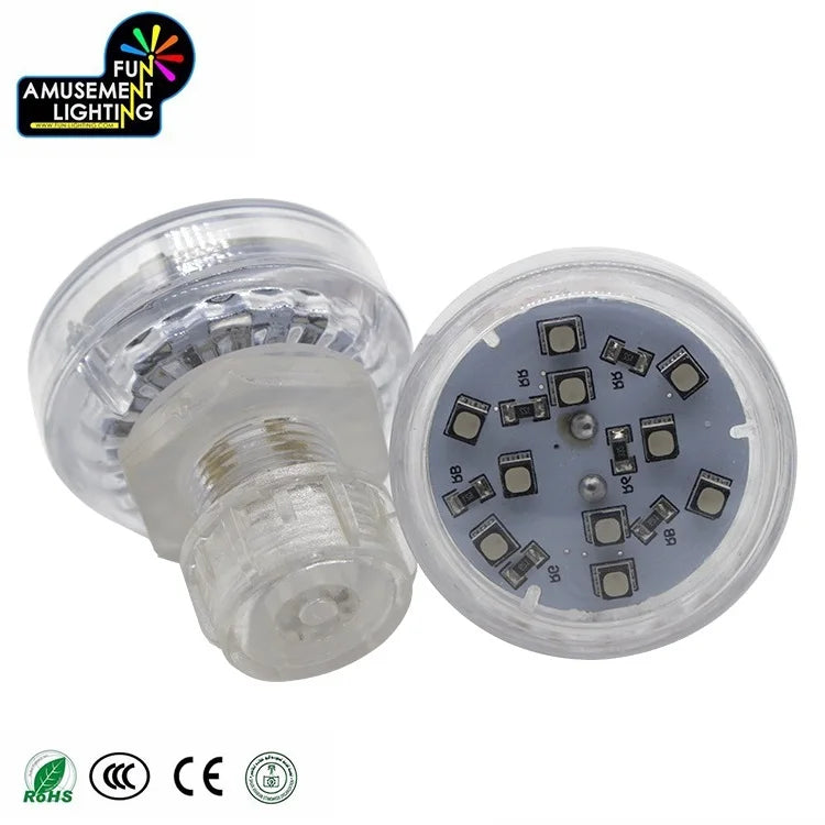New Design 3535 SMD 45mm Automatic RGB LED Fun Light IP65 Plastic Point Lights for Carnival Theme Park