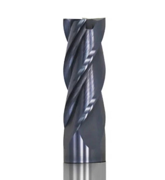 DLCC 4 Flutes Parallel Shank Solid Tungsten Carbide Milling Cutter End Mill for Stainless Steel Machining