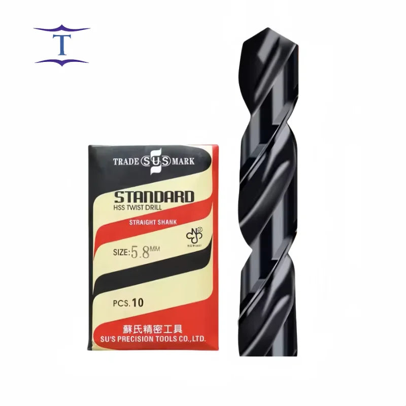M35 HSS Cobalt Straight Shank Twist Drill Bit Set Metal Drilling Black Oxide Finish 6 Months OEM Warranty Premium Total