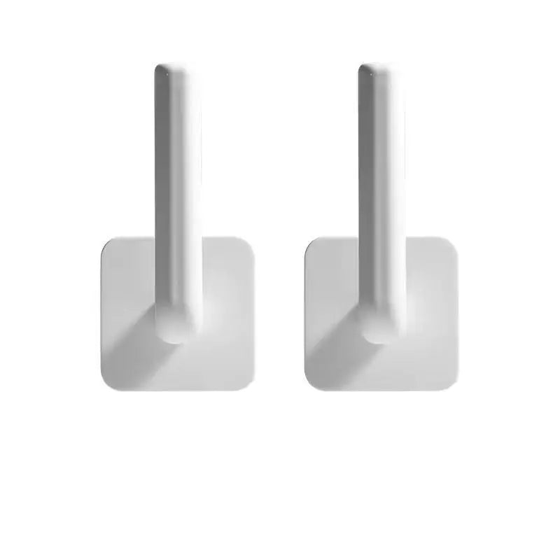 Adhesive Hooks Kitchen Wall Hooks Utensils Organizer Wall Mount Toilet Roll Holder Free Standing Nail Free Sticky Hangers