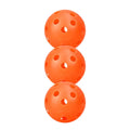 Professional 40 Holes 74mm Outdoor USAPA Approved Seamless Rotational Moulding Plastic Pickleball Balls Customizable Color Logo