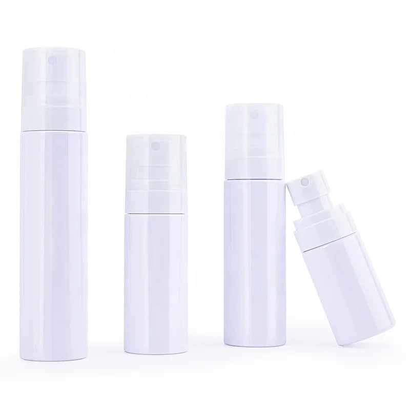 White Pet Plastic Body Mist Spray Cans 45Ml 60Ml 80Ml 100Ml Empty Unique Plastic Spray Bottle 100 500Ml