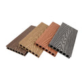 Hollow Wood Outdoor Wpc Decking Floor Exterior Wood Plastic Composite Flooring  Waterproof Outdoor Deck Flooring