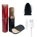 USB Rechargeable Mini Hair Remover Electric Razor Shaver Portable Bikini Epilator Facial Hair Removal for Lips Chin Armpit
