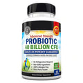 Customized Organic Herbal Probiotics 40 Billion CFU 60-Capsule Private Label for Adults Men Not Pregnant Women Improve Immunity