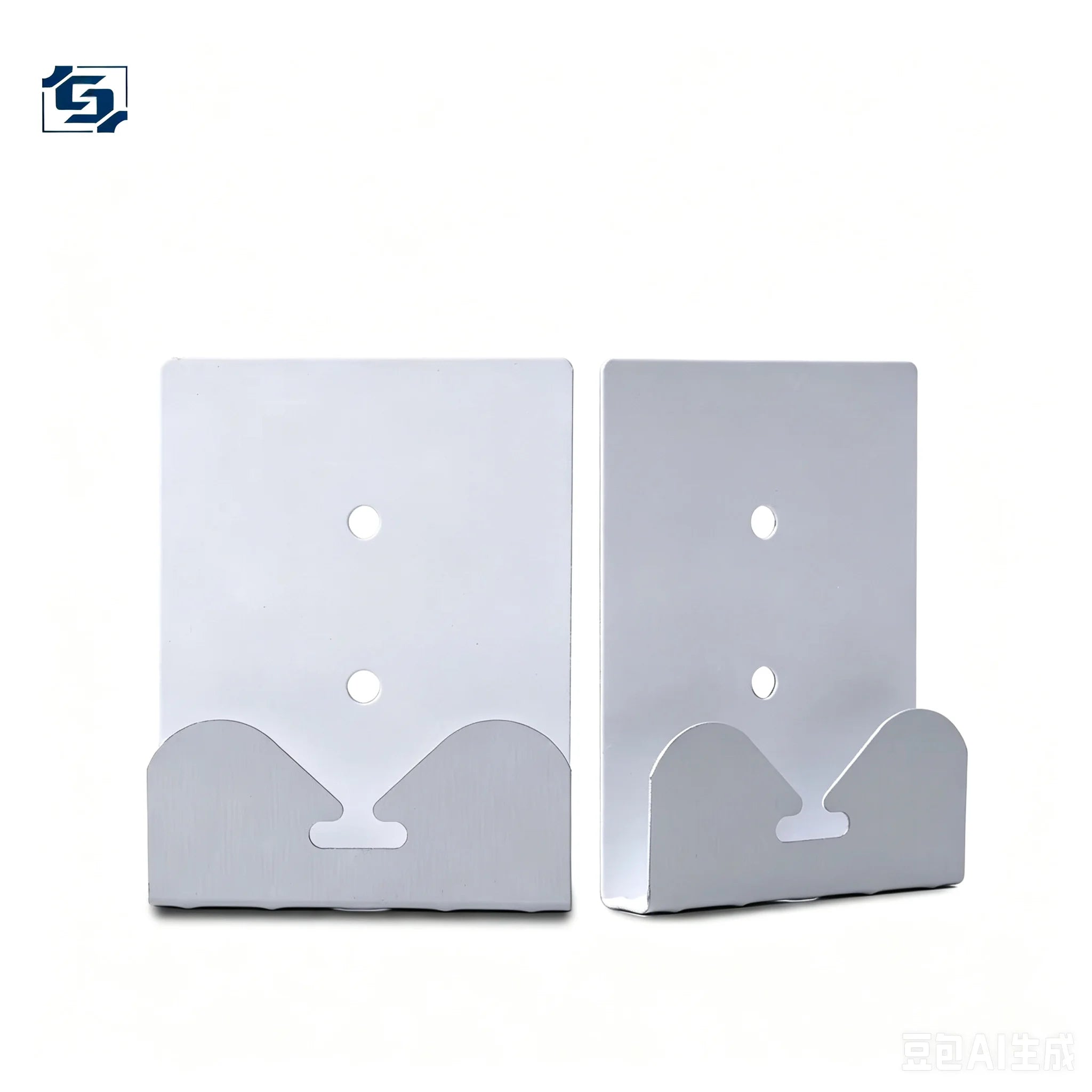 Heavy Mirror Mounting Hardware Mirror Clips for Wall Mounting Wide Channel for the Wall Mirror J Hooks with Screw