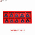 TGF32R 0.33-3 mm Width TGF32 CNC Lathe Vertical Installation External Circlip Grooving Insert