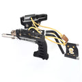 New Outdoor Hunting Professional Slingshot Powerful Slingshot Heavy Catapult Slingshot with Flashlight