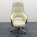 Factory Direct High-Back Foshan Rice White/Pink Ergonomic Swivel Office Chairs Premium Office Furniture