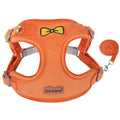 New Dog Leash with Vest-style Corduroy Pet Chest Back Strap  Dog Leash with Embroidered Vest-style Corduroy Pet Chest Back St
