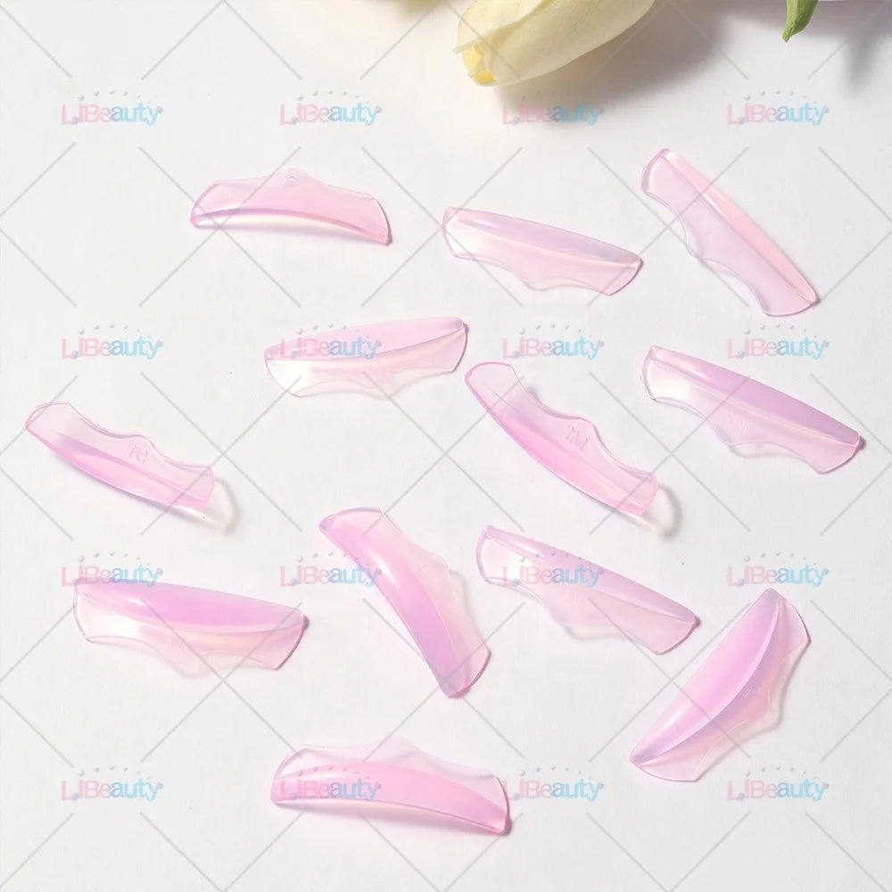 JellyC Crul 6 Sizes Eyelash Perming Curler Lash Lift Pads Eyelash Perm Pads Rods for LashLift Shields for Beauty Tools