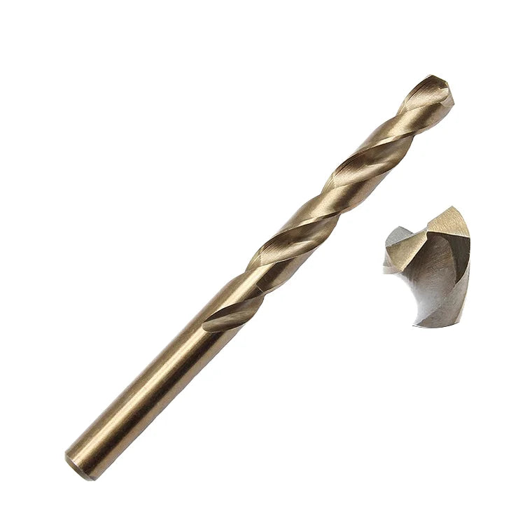 M35 HSS High Speed Steel Cobalt Twist Drill Bits Din338 Standard for Hard Metal Manufacturing