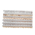 DIY Luxury Stainless Steel Bracelet Link Charms Connector Trendy Unisex/Girls' Party Wedding Engagement Gift Ideas