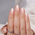 BTArtbox Short Almond Custom Glazed Design Soft Gel Handmade Press on Nails En Gel Wholesale False Fake Nails Press on With Glue