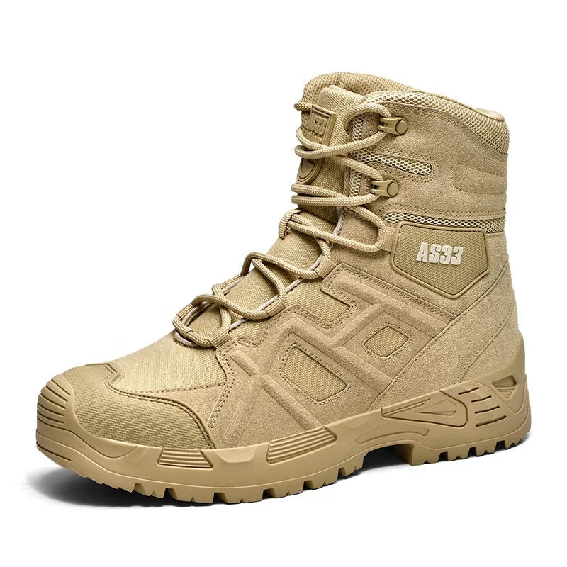 Breathable Desert Boots for Men Durable Comfortable for Long Distance Walking and Hiking