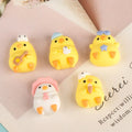 Wholesale Watch Phone Korean Jewelry Accessories Resin Cute Mini Kawaii Yellow Cartoon Chick Cream Gum Diy Accessory Jewelry