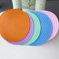 Early Riser 30cm Large Round Kitchen & Tabletop Heat Insulation Silicone Mats Heat Pad Cutlery Pot Pad Kitchen Toys