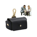 YY  Leather Jewelry Case Leather Jewelry Holder Case Travel Earring Case With Hook Jewelry Pouch for Necklace Earrings Bracelet