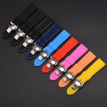Waterproof Breathable Quick Release Butterfly Buckle Watch Bands Wristband Silicone Soft Watch Rubber Strap