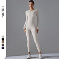 Women's Gym Fitness Sportswear Custom Logo Yoga Sets Breathable Nylon Spandex Leggings Solid Pocket Pants for Yoga Sports