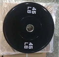 45lbs Black Cast Iron & Rubber Bumper Drop 3000 Times ISO CE Certified XZH Brand Bumper Plates