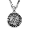 Stainless Steel Chain Viking Amulet Jewelry Pagan Celtic Necklace