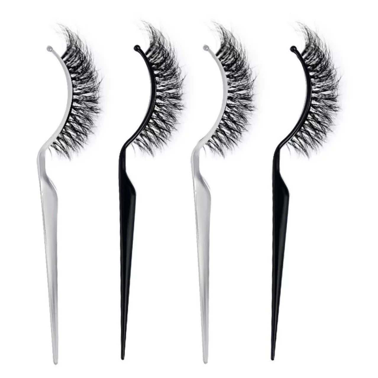 Full Stripe Eyelash Tester False Lash Display Stand Wholesale Eyelash Extension Try-on Tool Plastic Stick for False Eyelashes