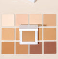 Wholesale Full Coverage Cosmetic Makeup Oil Control 15 Matte Shades Pressed Face Powder