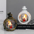 Howlighting Round Shape Small Light Christmas Decoration Led Lights Vintage Electronic Wind Lamp Kids Christmas Gift Lights