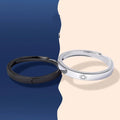 Sun Moon Couple Rings Open Adjustable Ring Each Other Lover Couple Friends Gift Wedding Jewelry Rings