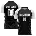 Aowei Sportswear Short and Jersey Team Brazil Black Green Kids Cheap Football Jersey Quality Printing Machine Jersey Soccer