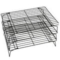 Aamzon Hot Sale Shelf Cake Tool Checkered Chef 3 Layer Cooling Rack Baking