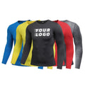 2023 Hot Sell Summer Quick-drying Men Long Sleeve Polyester and Spandex Blank Long Sleeve With Customized Logo