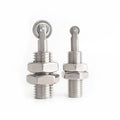 VEICHU VCN328 Long Stroke Roller Bearing Bolt Type Plunger with Two Nuts and Thread Ball Roller Fasteners