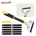 CLEZE DIY Grade Razor Blade Scraper Durable Floor Wall Scraper with 10 Pieces OEM Customizable