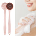Exfoliates Deep Cleans  Silicone Shower  Bathroom  Accessory with Bespoke Bristles  Silicone  Brush Body Scrubber