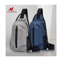Custom Logo Men Chest Bags Anti Theft Designer  Crossbody Sling Bags for Men Fashion Chest Pack Single Shoulder Bag