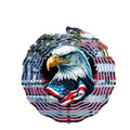 Customized 4/6/8 Inch Indoor Crystal Metal Wind Spinners for Garden Ornament Decoration Sublimation Features Stock Products