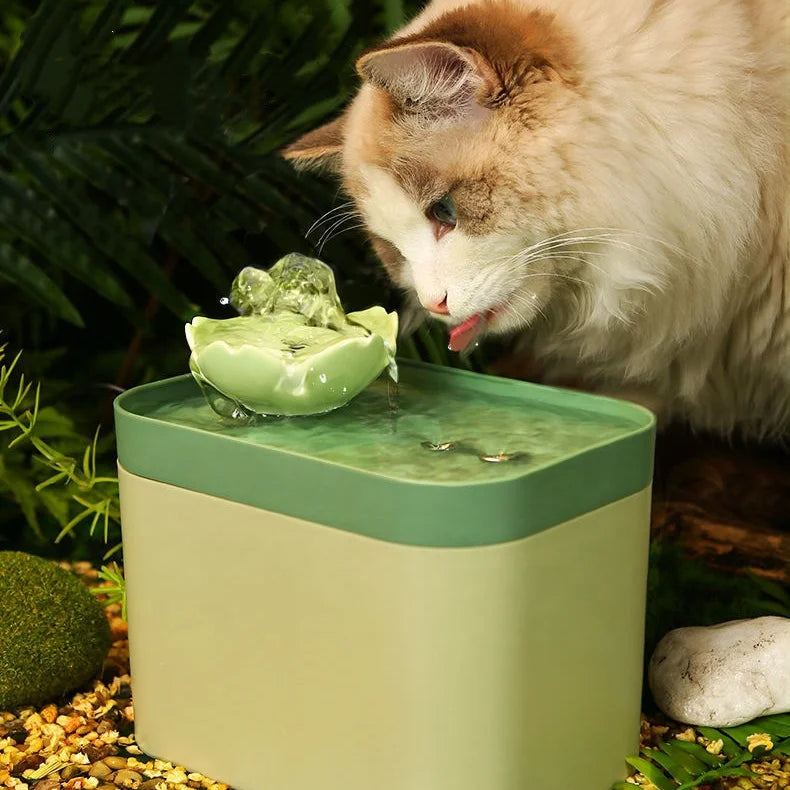 USMILEPET New Trend ABS+Ceramics Pet Water Fountain Filter Manufacturer Silent Automatic Cat Feeder and Water Dispenser for Dogs