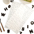 Premium 26 English Letters Chocolate Silicone Mold Wholesale Custom High Mirror Resin Crafts Mold