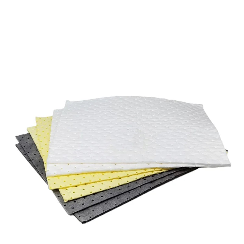 Oilspillpro OOA-M0400 Fast Absorption Industrial Oil Spill Absorbent Mats & Pads Response Equipment