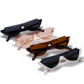 Top Selling Eyewear and Luxury Eyewear and Sunglasses Half Frame Cat Eye Custom Eyewear Brown Sunglasses Men Party