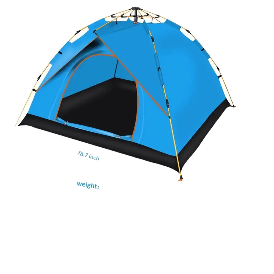 WOQI Portable Outdoor Anti-UV Waterproof Instant Pop up Automatic Instant Tent for Camping Hiking Beach Fishing Picnic Travel