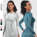 Custom Logo New Arrivals Women Clothing Tops Winter Ski Quick-Dry Yoga Wear Gym Sports Fitness Activewear Tops