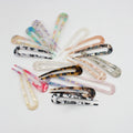 GENYA Acetate Updo Chignon Pin Hair Accessories U Shaped Hairpins French Style Hair Stick Fork for Thick Long Hair