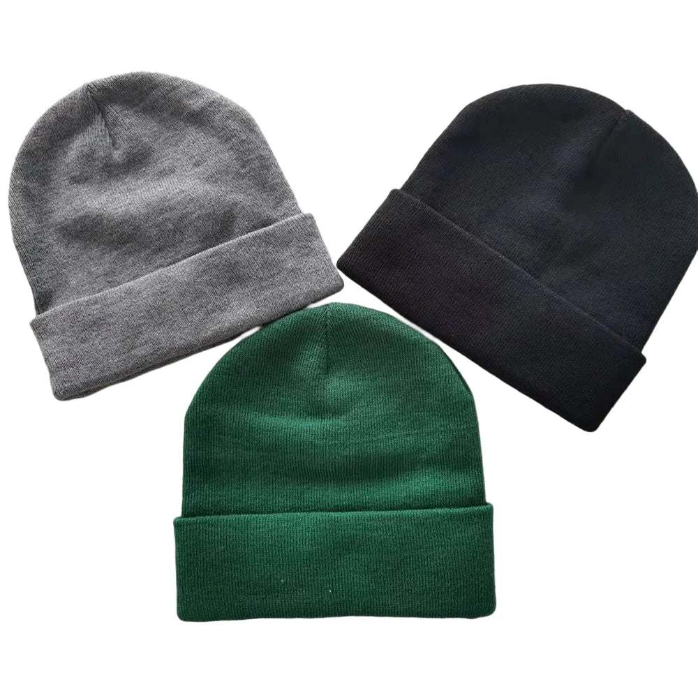 1PC MOQ Custom logo and Color Silver Fiber Lining Emf protection Winter Beanie for Men & Women