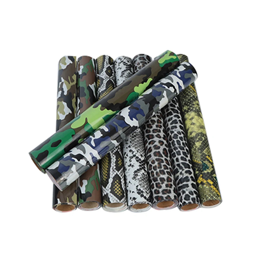 Guangyintong Pu Leopard Pattern Soft HTV Iron on Cholth Self Adhesive Heat Transfer Vinyl Suppliers Near Me