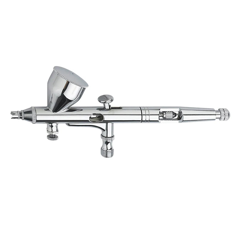 Airbrush Aerografo Royalmax AB-180 0.2mm Gravity Feed Double Action Airbrush for Cake Decoration Nail Art Tattoo